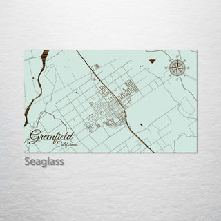Greenfield, California Street Map