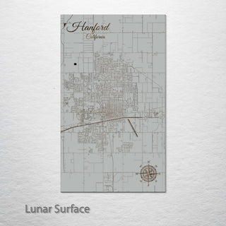 Hanford, California Street Map