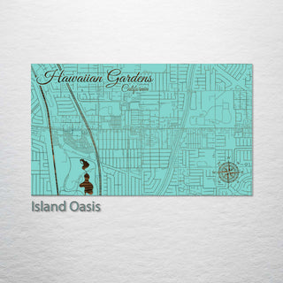 Hawaiian Gardens, California Street Map