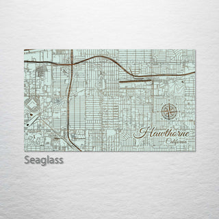 Hawthorne, California Street Map