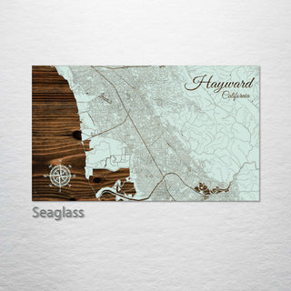Hayward, California Street Map