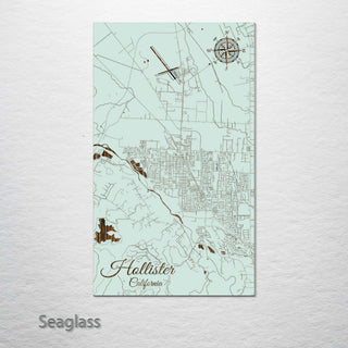 Hollister, California Street Map