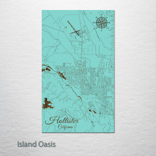 Hollister, California Street Map