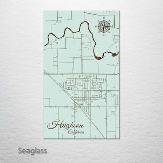 Hughson, California Street Map