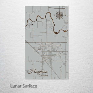 Hughson, California Street Map