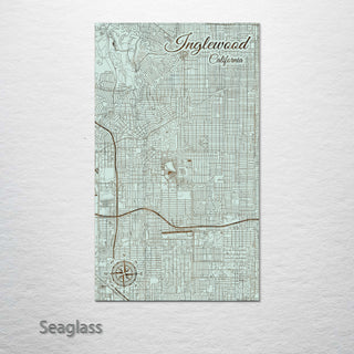 Inglewood, California Street Map