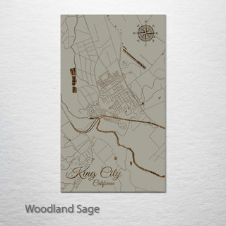 King City, California Street Map