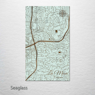La Mesa, California Street Map