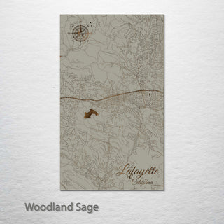 Lafayette, California Street Map