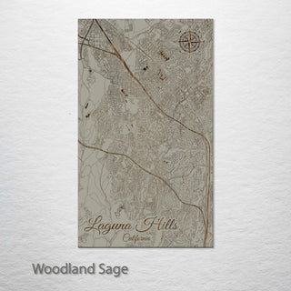 Laguna Hills, California Street Map