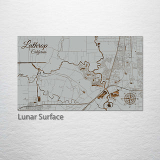 Lathrop, California Street Map