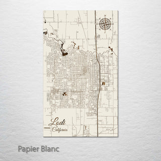 Lodi, California Street Map