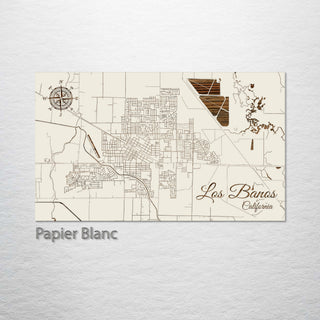 Los Banos, California Street Map