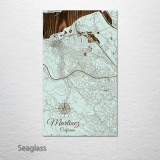 Martinez, California Street Map