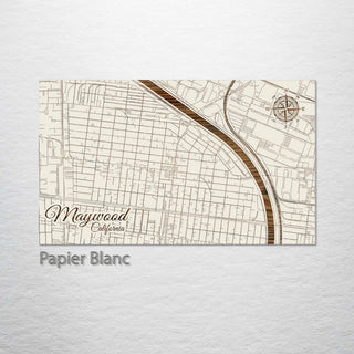 Maywood, California Street Map