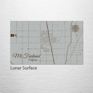 McFarland, California Street Map