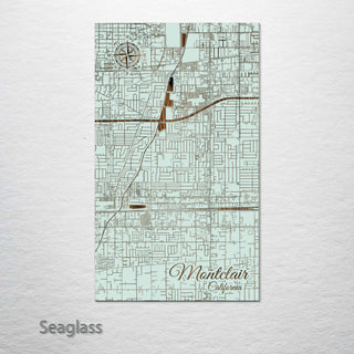 Montclair, California Street Map