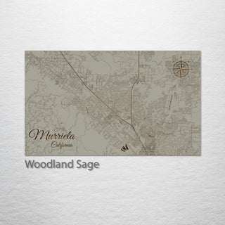 Murrieta, California Street Map