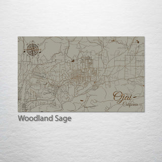 Ojai, California Street Map