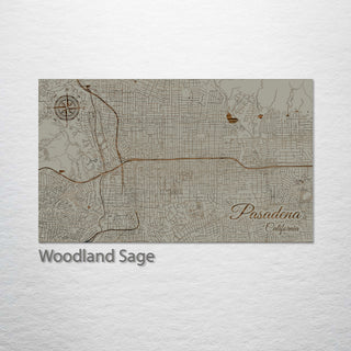 Pasadena, California Street Map