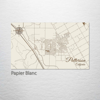 Patterson, California Street Map