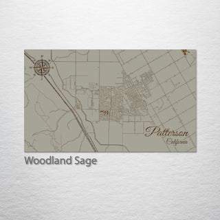 Patterson, California Street Map