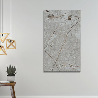 Pico Rivera, California Street Map