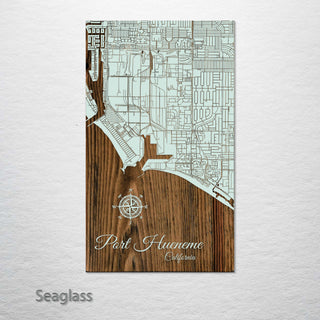 Port Hueneme, California Street Map