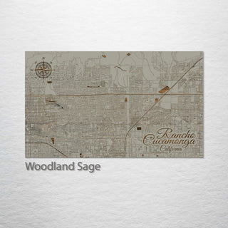 Rancho Cucamonga, California Street Map