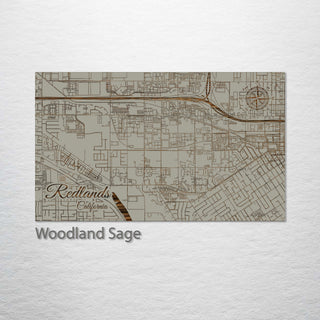 Redlands, California Street Map