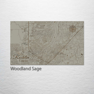 Rocklin, California Street Map