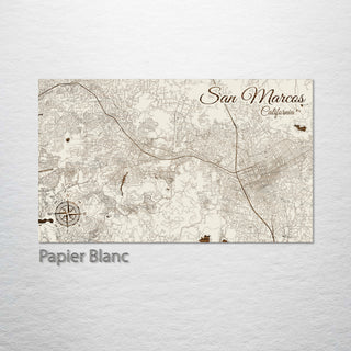 San Marcos, California Street Map