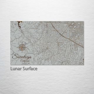 Saratoga, California Street Map