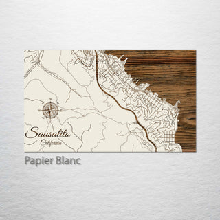 Sausalito, California Street Map