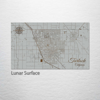 Turlock, California Street Map