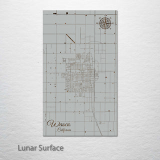 Wasco, California Street Map