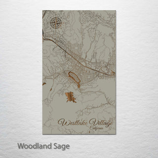 Westlake Village, California Street Map