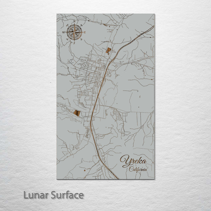 Yreka, California Street Map