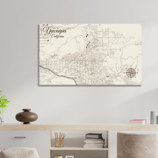 Yucaipa, California Street Map