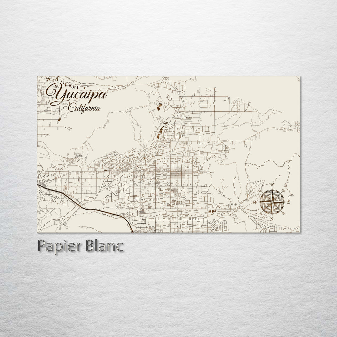 Yucaipa, California Street Map