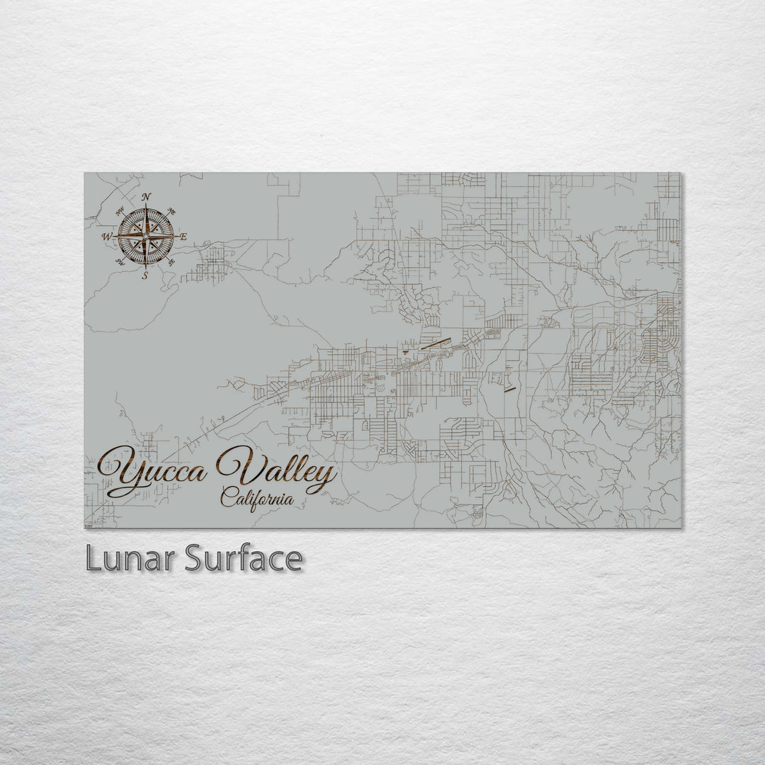 Yucca Valley, California Street Map