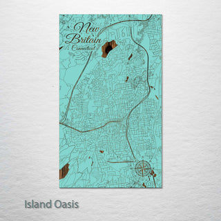 New Britain, Connecticut Street Map