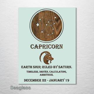 Capricorn Zodiac - Fire & Pine