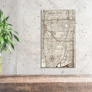 Carson, California Street Map
