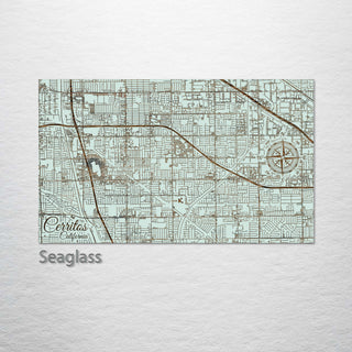 Cerritos, California Street Map