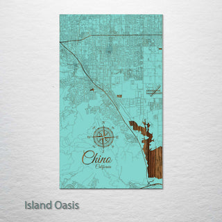 Chino, California Street Map