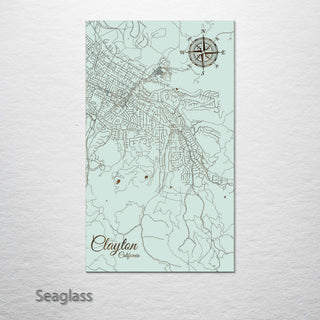 Clayton, California Street Map