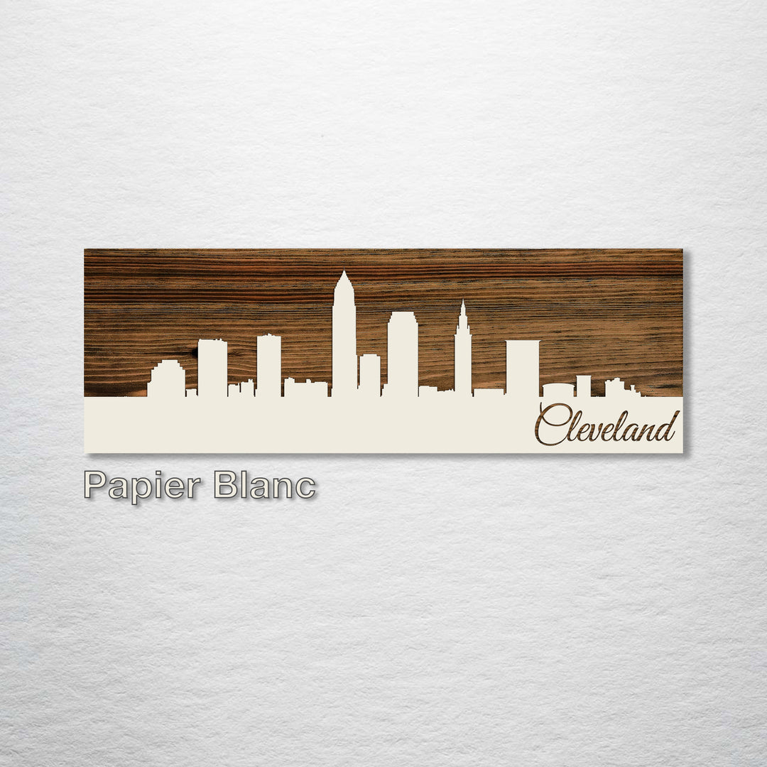 Cleveland, Ohio Skyline - Fire & Pine