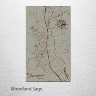 Cloverdale, California Street Map