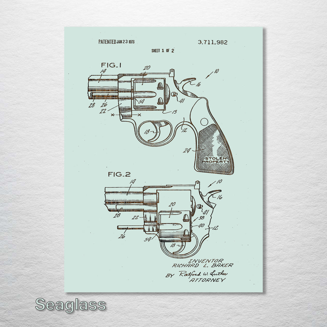 Colt Snubnose Revolver - Fire & Pine